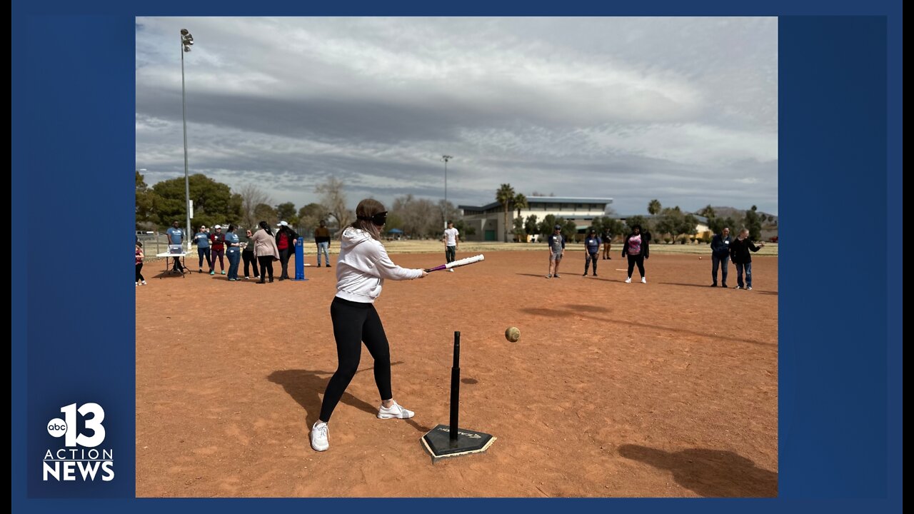 Local non-profit hosts Beep Baseball game for children with visual impairments