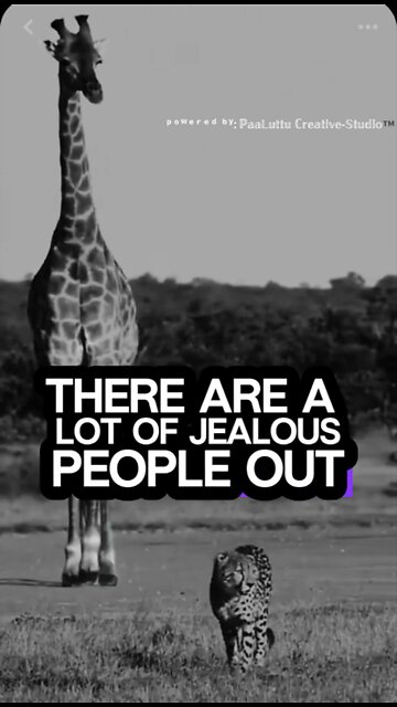 There are a lotta jealousy people out there waiting on your own fall.
