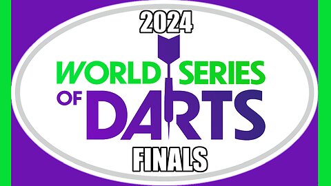 2024 World Series of Darts Finals Smith v Cross