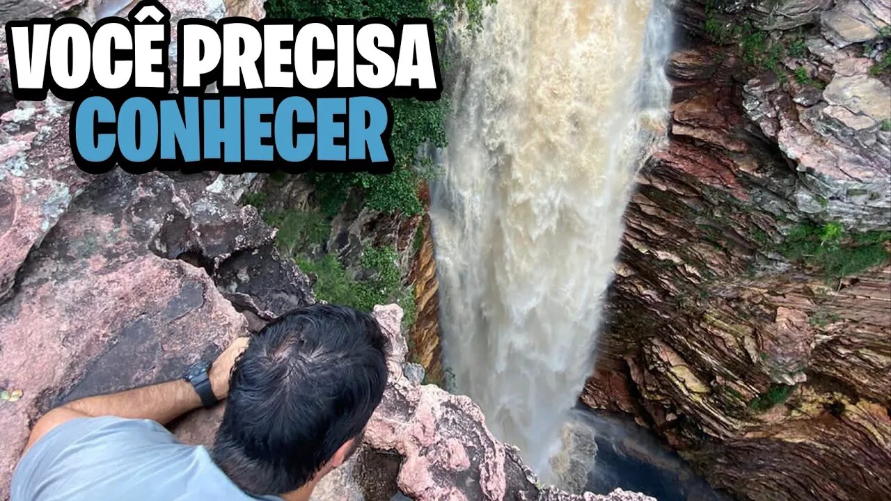 MELHOR passeio da CHAPADA DIAMANTINA | Cachoeira Insana - T1 EP.23