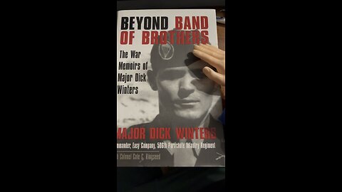 Tuesdays read time with SPH featuring Beyond Band of Brother by Maj Dick Winters. #screamingeagles