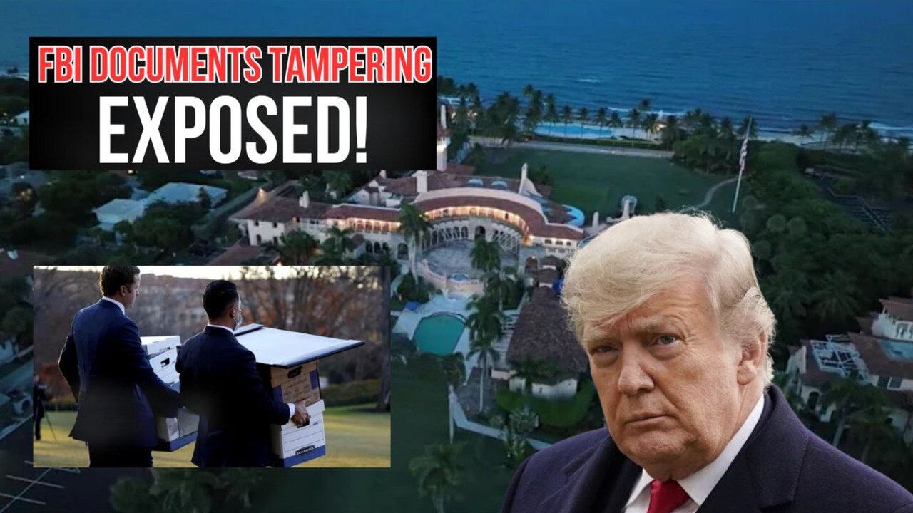 FBI Tampered With Mar-A-Lago Documents During the Raid