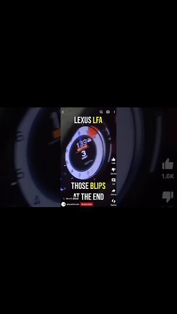 LEXUS LFA DYNO 😱🏎️💨