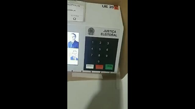 Brasilien Wahlautomat funktioniert nicht bei Wahl Bolsonaros