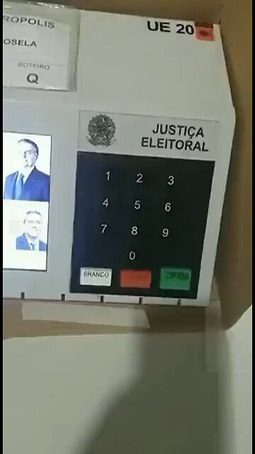 Brasilien Wahlautomat funktioniert nicht bei Wahl Bolsonaros