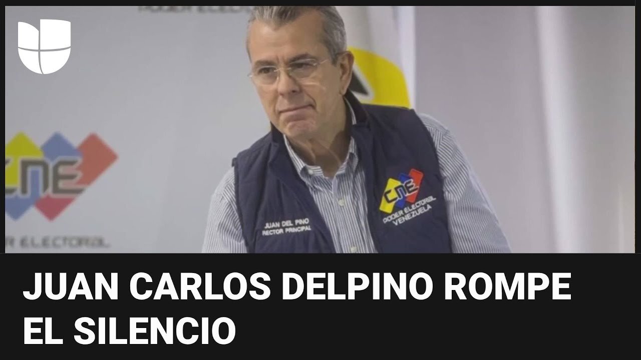 Rector del CNE rompe el silencio: denuncia que hubo irregularidades en las elecciones en Venezuela