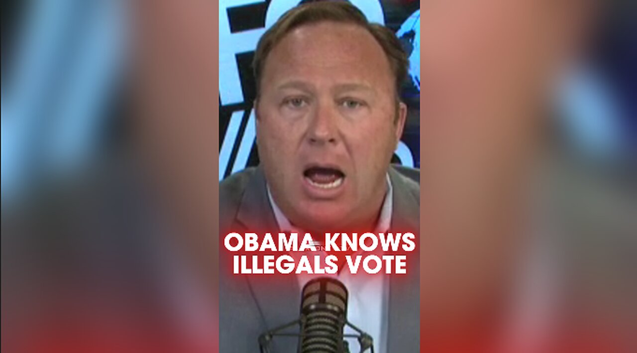 Alex Jones & Tucker Carlson: Obama Knows Illegals Vote in Chicago - 11/4/14