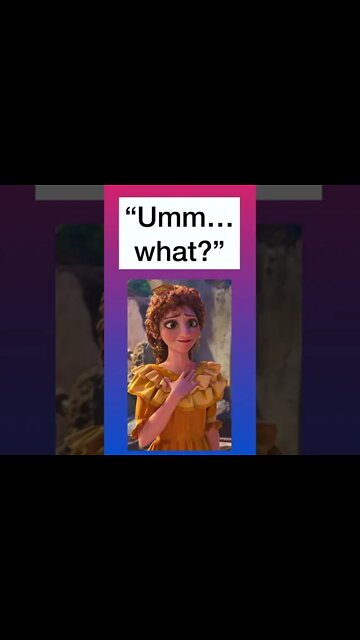 Encanto Short: Rain, Rain, Go Away! #Shorts 🌧