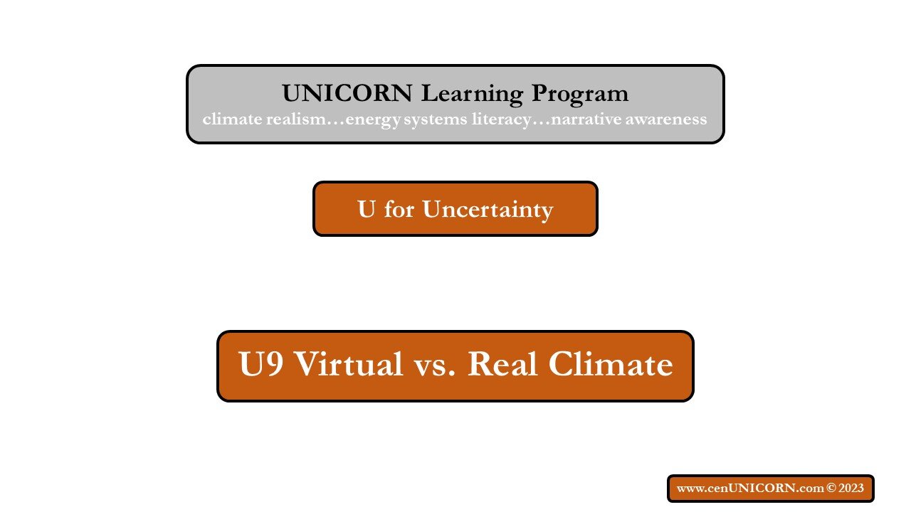 U9 Virtual vs. Real Climate v1