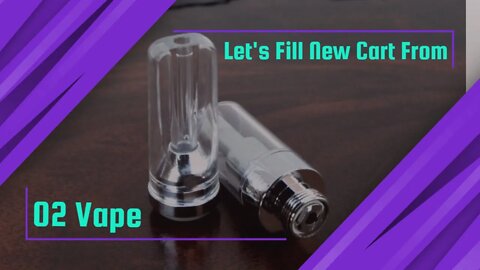 Step by step filling of my new O2 Vape Cartridge