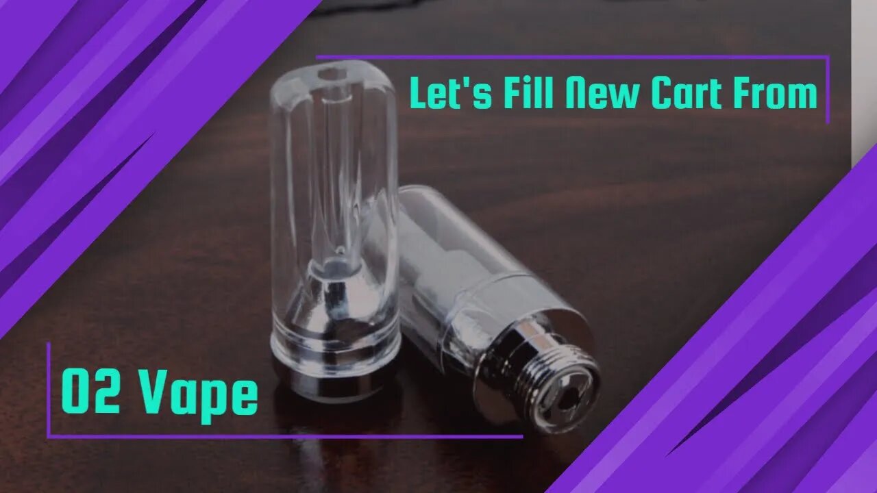 Step by step filling of my new O2 Vape Cartridge