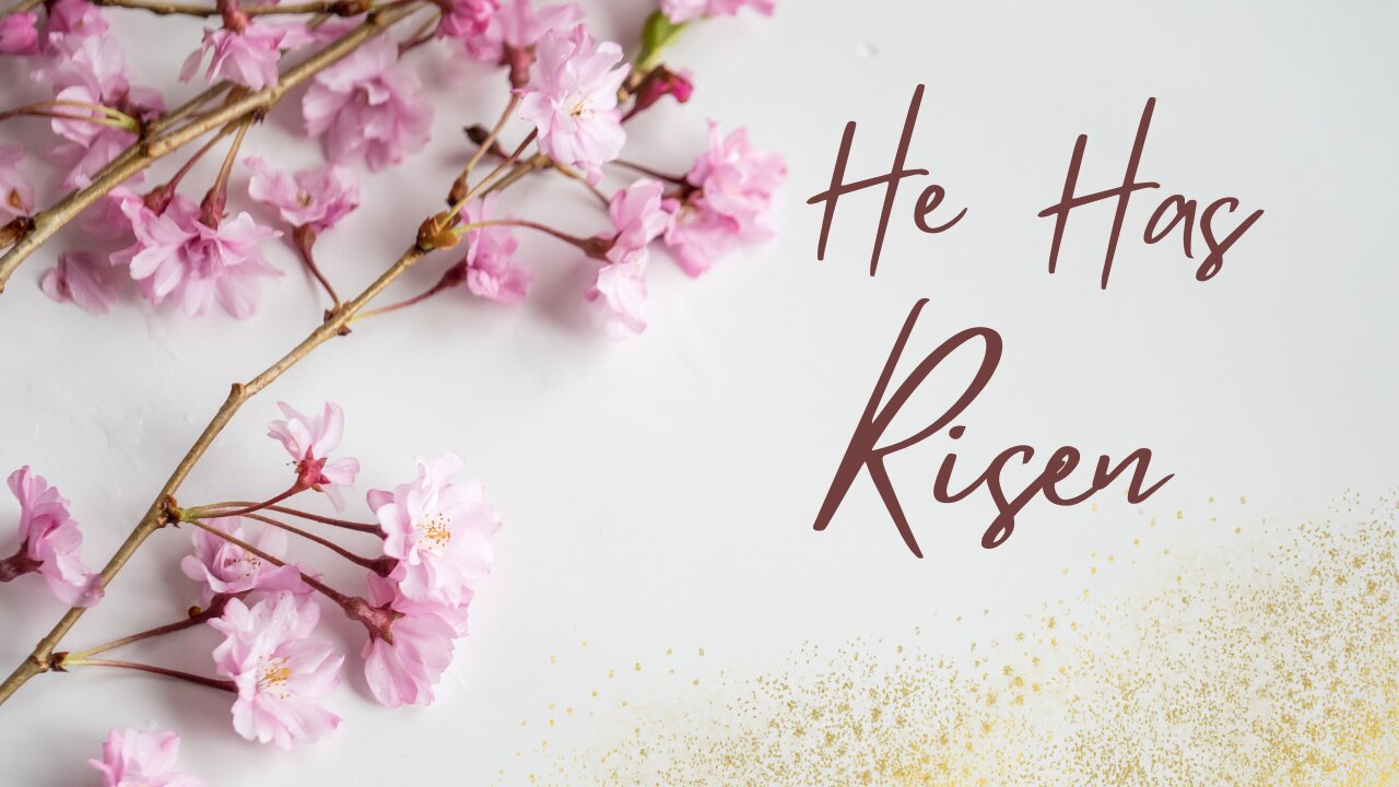 2 Hour He Has Risen TV OR Computer Art Wallpaper Background