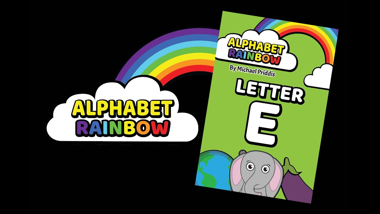 Alphabet Rainbow - Letter E