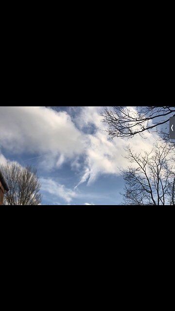 Angel looking cloud from chemtrials ? 3.52 pm Wales