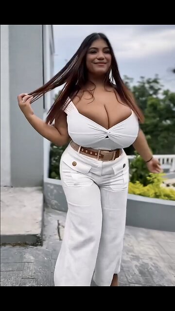 Thick and busty latina