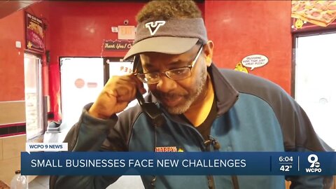 Small businesses struggling with staff shortages, soaring prices face new challenges