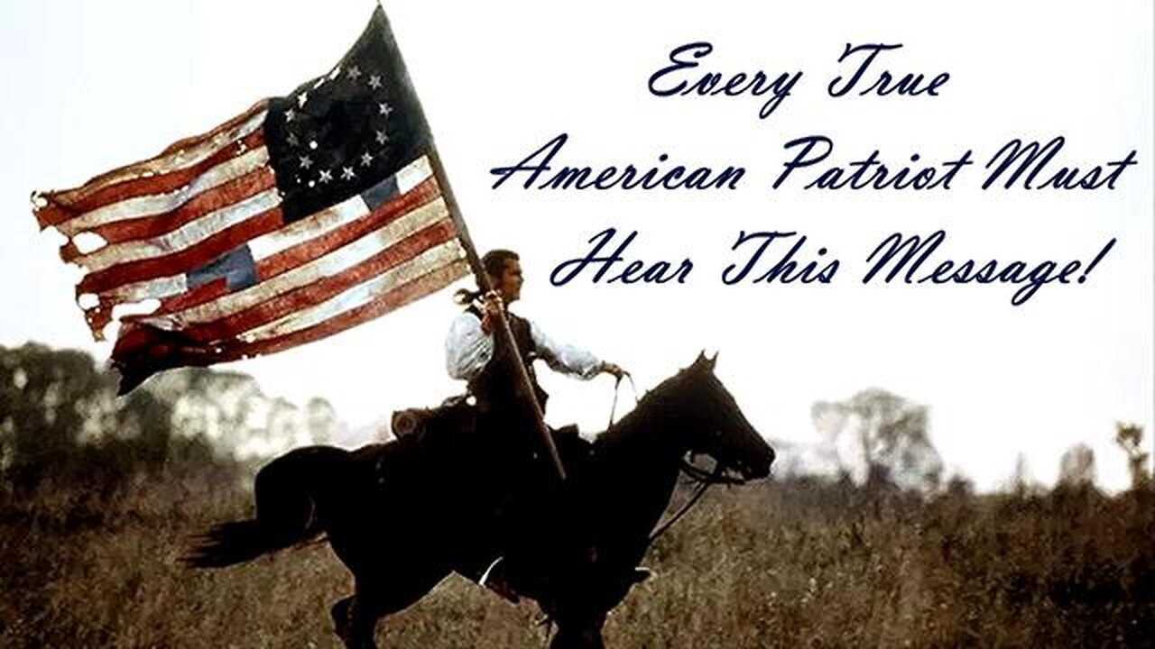 BQQQM! >>Every True American Patriot Must Hear This Message!