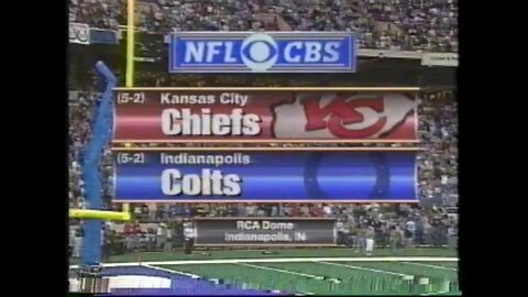 1999-11-07 Kansas City Chiefs vs Indianapolis Colts