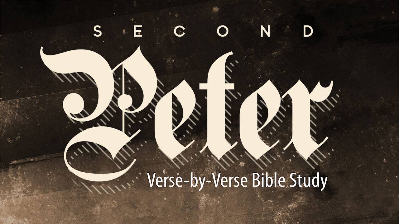 Sunday PM: 2 Peter 3:14-18 - Xavier Ries