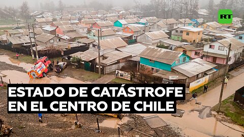Boric declara el estado de catástrofe por el potente temporal en el centro de Chile