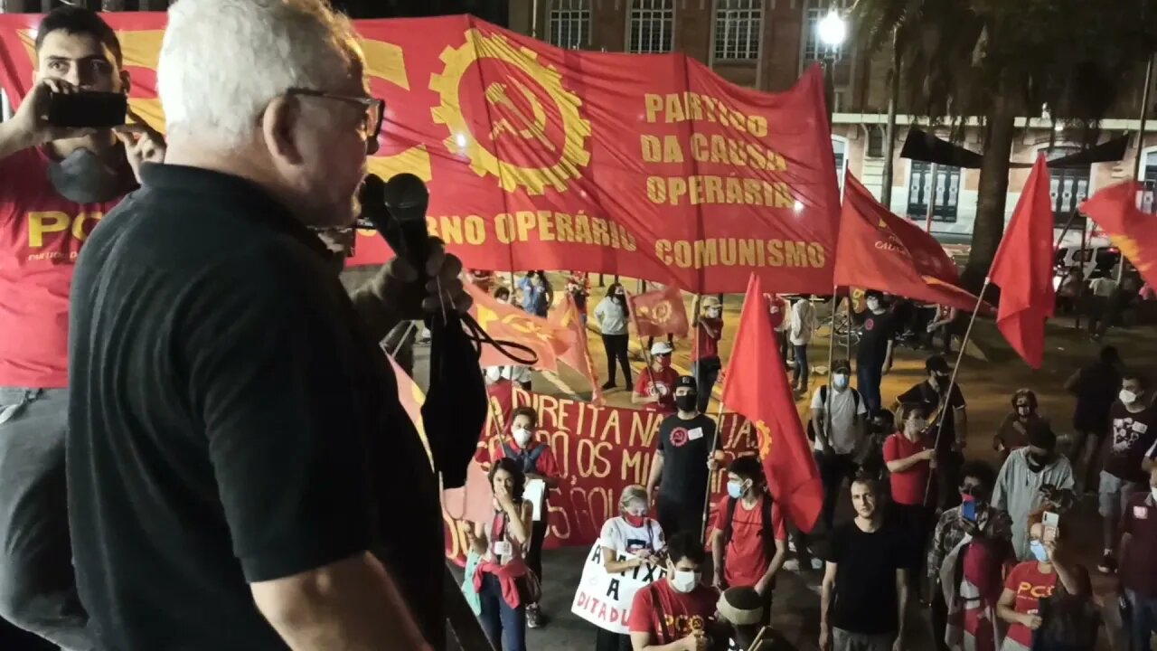 Antônio Carlos: "Como em 64, só os trabalhadores podem resistir ao golpe" | Ato do dia 31/03/21