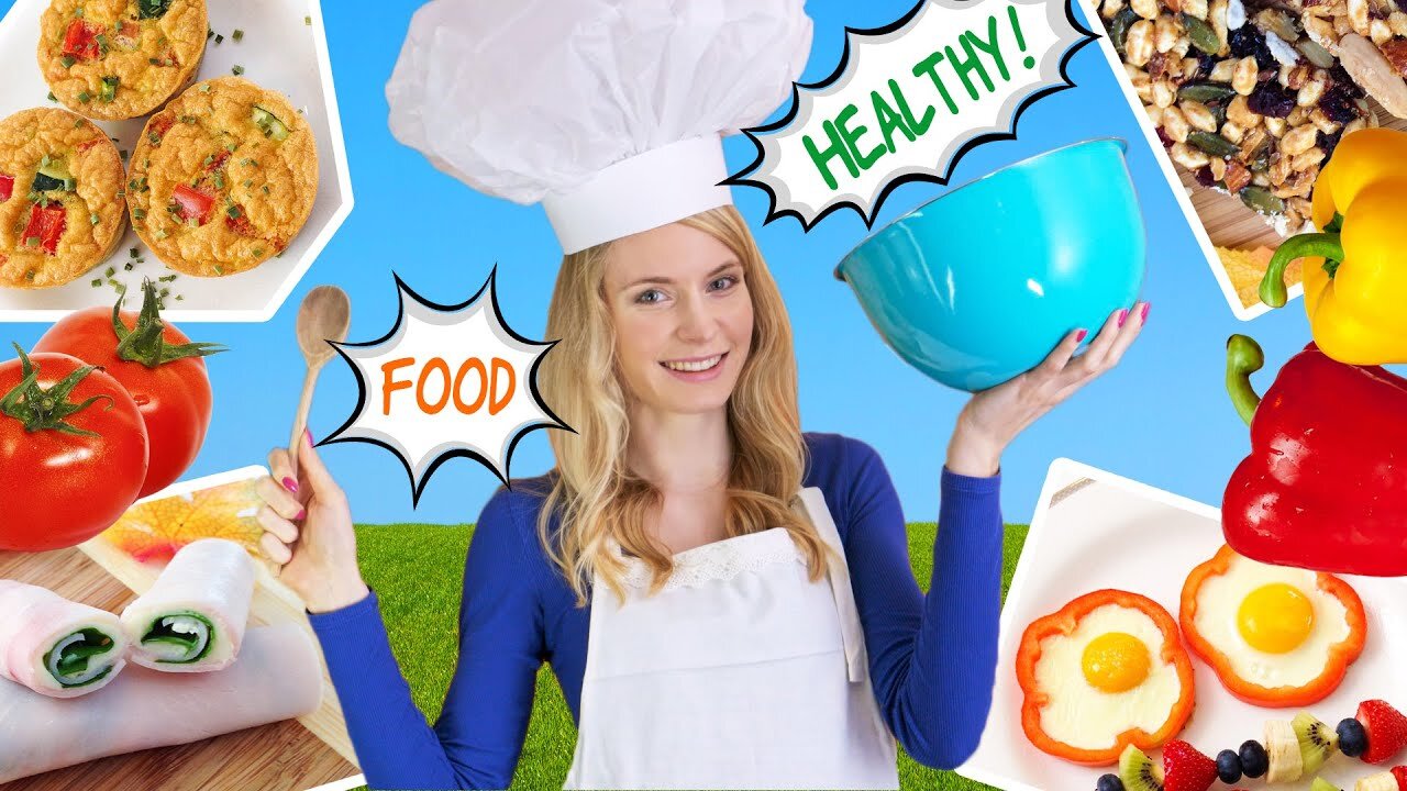 How to Cook Healthy Food! 10 Breakfast Ideas, Lunch Ideas & Snacks for School, Work!