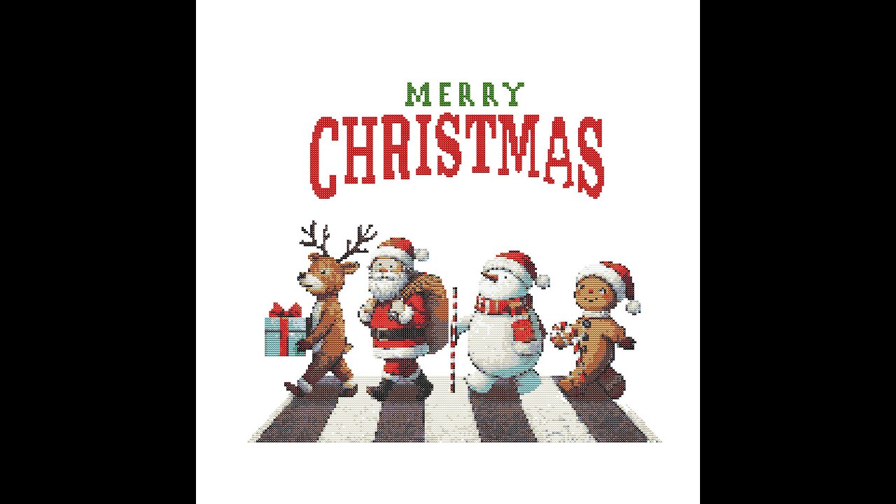 CHRISTMAS CREW Cross Stitch Pattern by Welovit Cross Stitch | welovit.net | #welovit #crossstitch