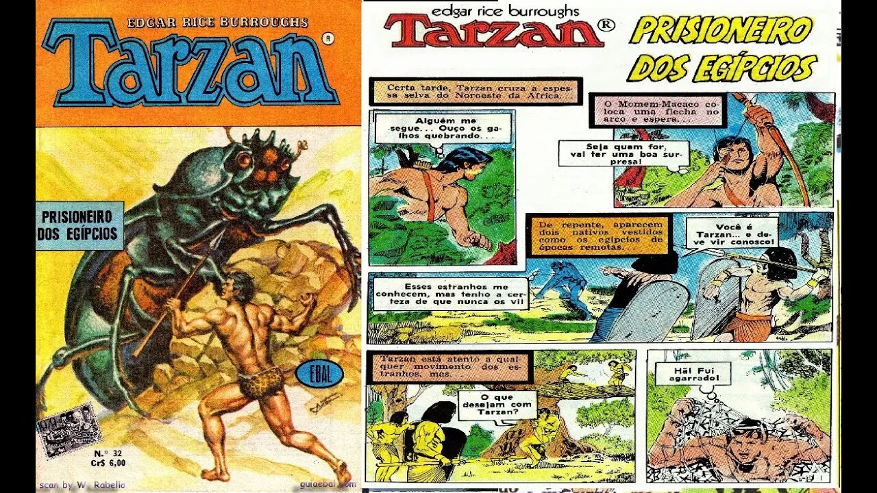 TARZAN FORMATINHO 32 PRISIONEIRO DOS EGIPICIOS