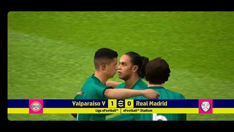 EFOOTBALL: VALPARAISO V vs REAL MADRID | Entretenimiento Digital 3.0