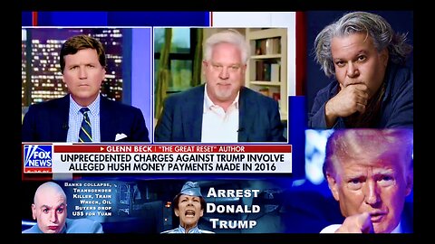 Tucker Carlson Glen Beck Victor Hugo Donald Trump Arrest News Goes Global On Trans Day Of Vengeance