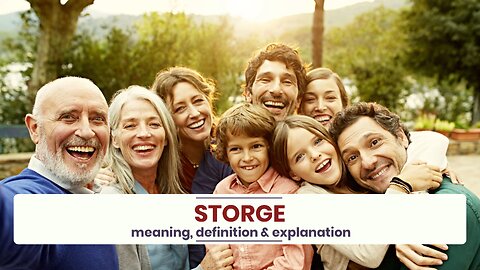 What is STORGE?