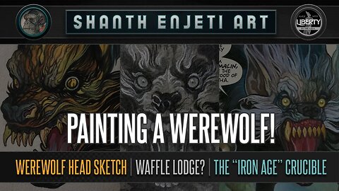 🔴 LIVE! Painting & Chat! SHANTH ENJETI ART!