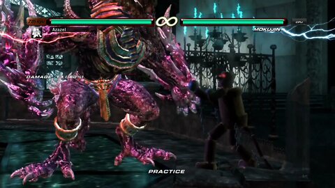 Tekken 6 Rebirth Mod Play As Azazel (Practice) On Ps3