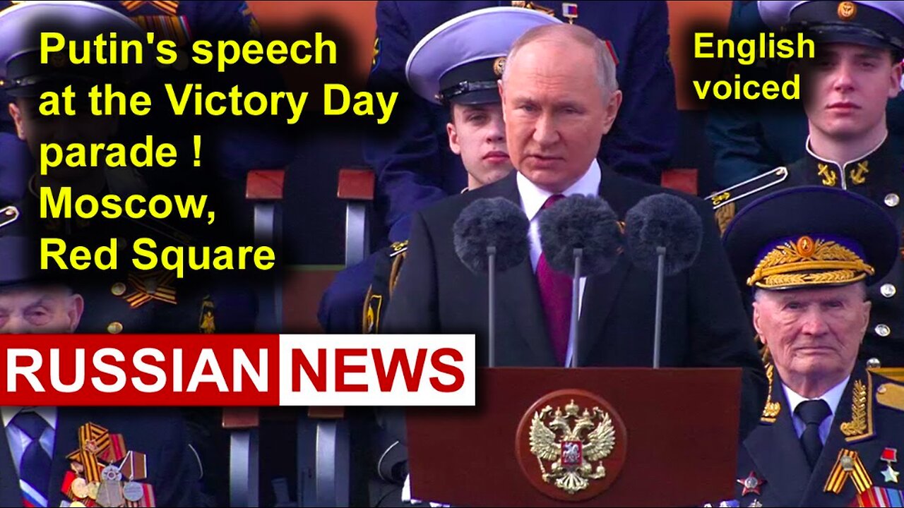 President Putin: "Russia defending itself from 'international terrorism" - - Victory Day Speech