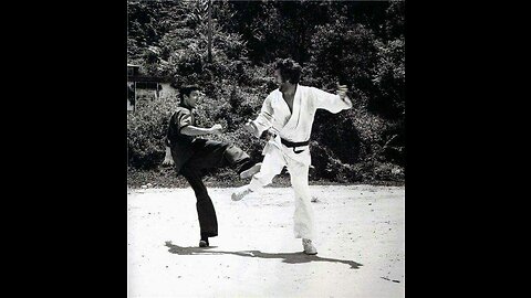 Cross kick Studio Films Bruce Lee Way of the Dragon