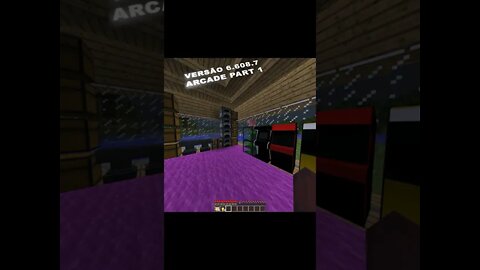 Minecraft Só Que Arcade