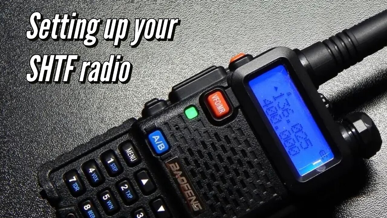 Setting up your SHTF radio - Survival Prepper