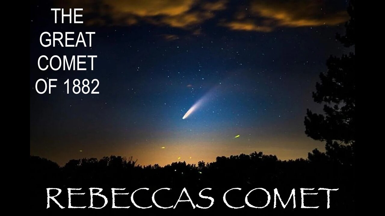 REBECCAS COMET : A BLACK WOMANS COMET WAS WRITTEN OUT OF HISTORY IN 1882