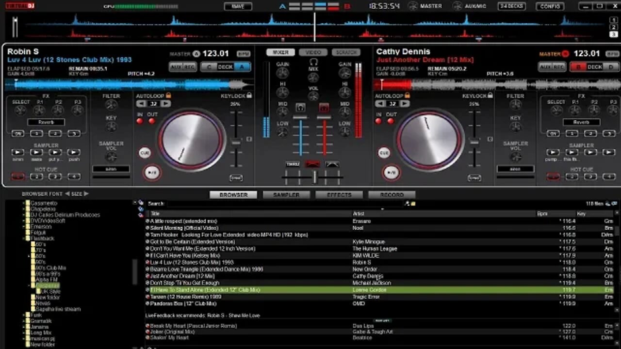 Live set streaming Flashhouse / Flashback 90's - Classic House / Flashhouse / Eurodance