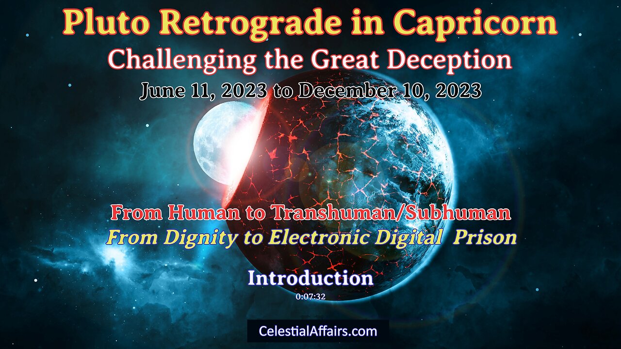 PLUTO RETROGRADE IN CAPRICORN: Introduction