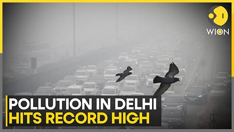 Pollution In Delhi Hits Record High, Cloaking City In Smog | World News | WION