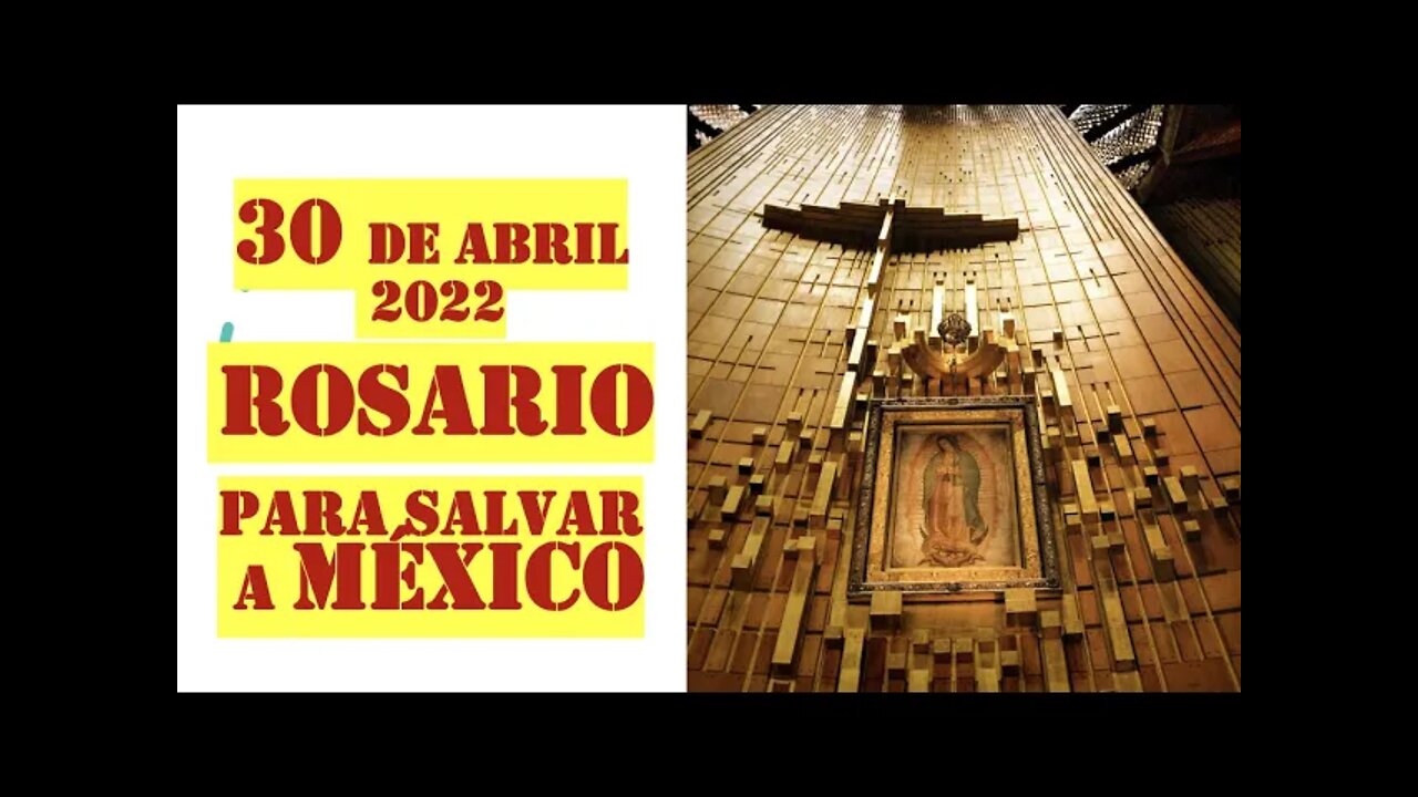 ROSARIO PARA SALVAR A MÉXICO #YqueVivaCristoRey #FinaldelosTiempos #Rosario #rosariohoy