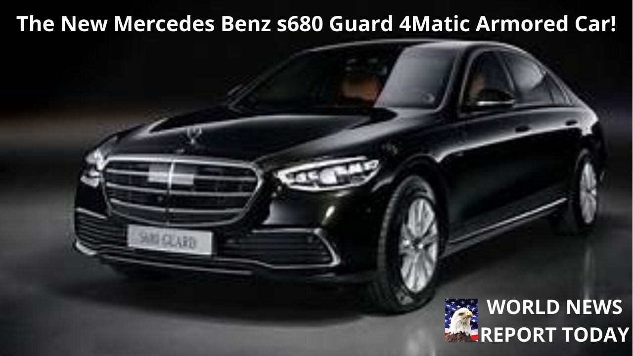 The New Mercedes Benz s680 Guard 4Matic Armored Car!