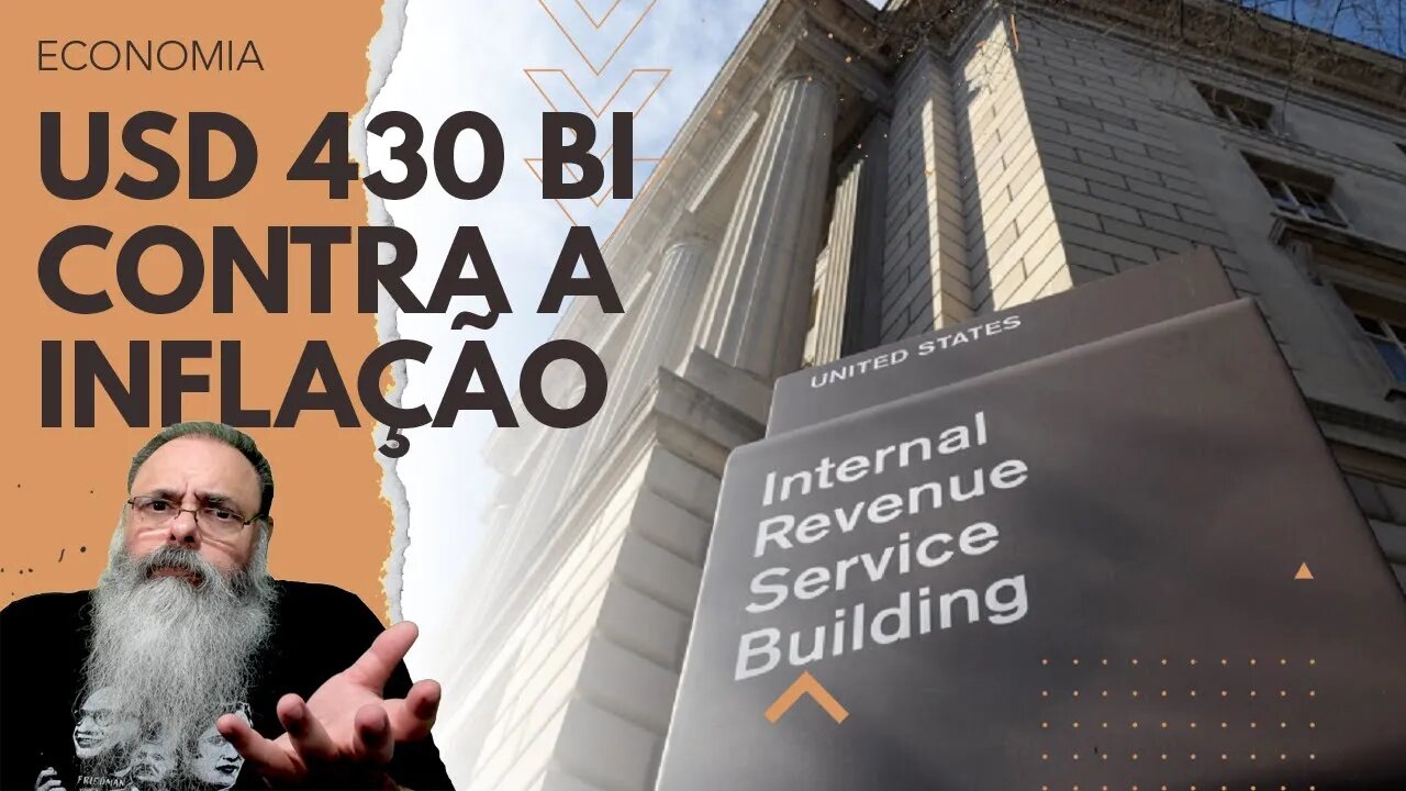 BIDEN passa PACOTE para CONTER a INFLAÇÃO imprimindo 430 BILHÕES de DÓLARES