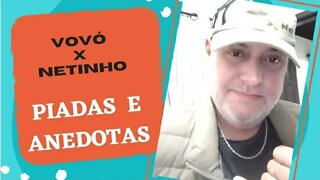 PIADAS - A VOVÓ E O NETINHO - INSCREVA-SE - #shorts