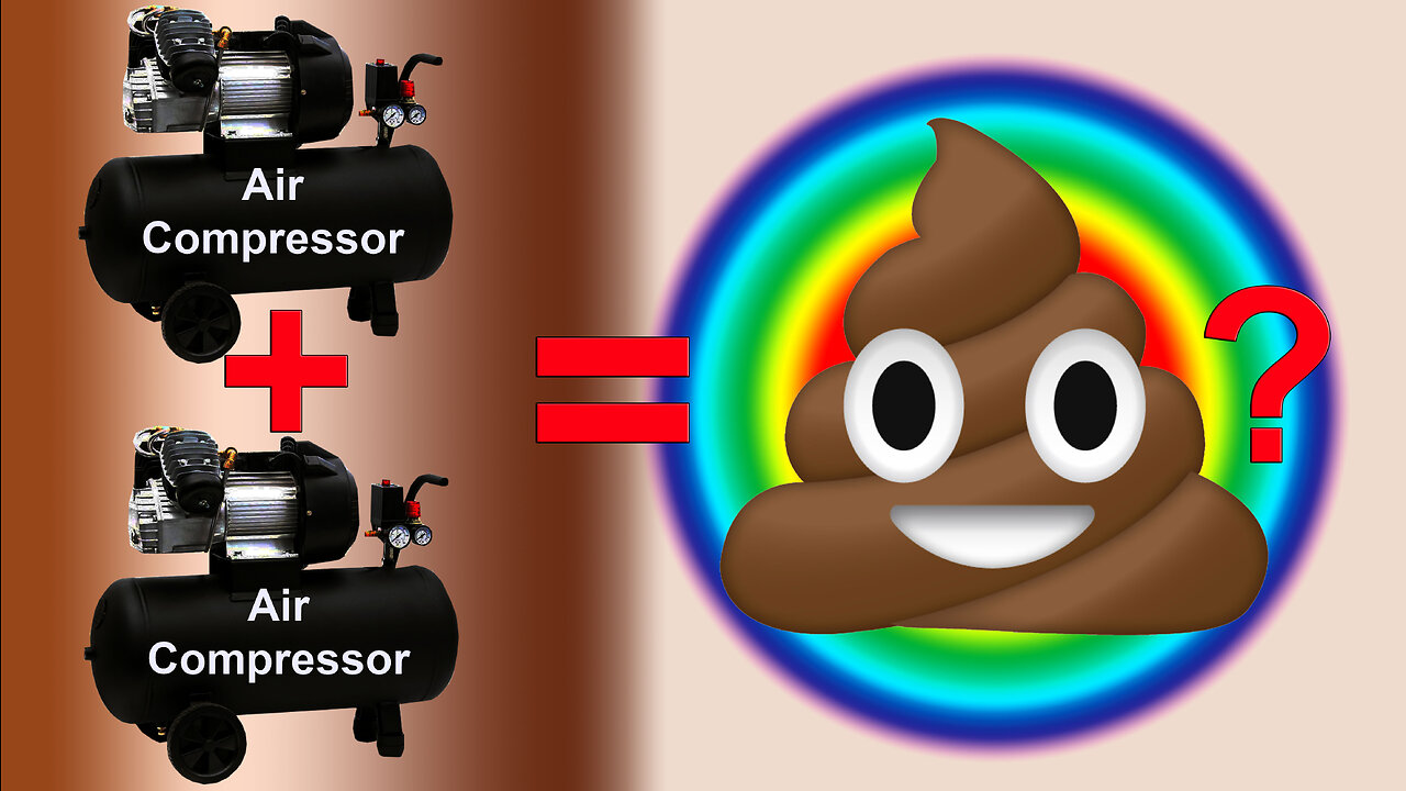 Can You Link TWO Small Air Compressors Together For Spray Painting Cars?