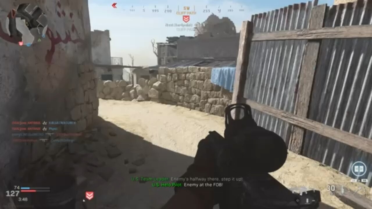 Old Clip | Flank with pistol whip | MW