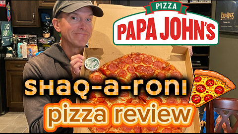 Papa Johns Shaq-a-roni Pizza