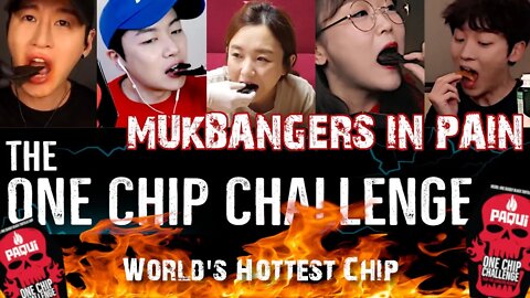 Mukbangers In Pain Over the World's Hottest Chip!