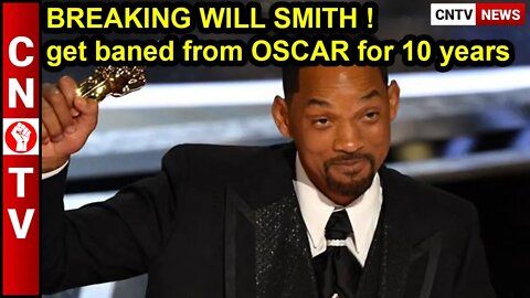 BREAKING WILL SMITH ! get baned from OSCAR for 10 years